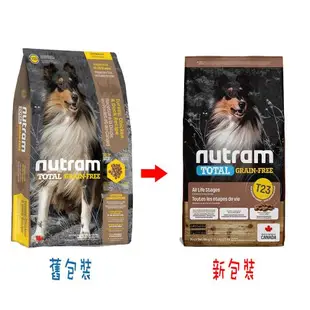 Nutram紐頓 T23無穀潔牙犬 火雞配方狗飼料-11.4公斤 X 1包