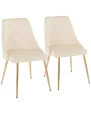 LumiSource Set of 2 Giovanni Chairs