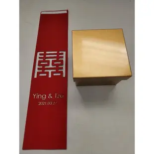 金色馬口鐵盒/婚禮小物