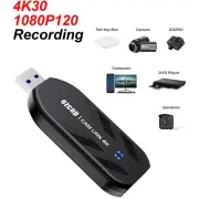 4K Camera Link USB 3.0 HDMI Video Capture Card PC Live Streaming 1080p120 Record