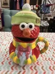 New 2006 Elmo Cup With Lid Sesame Street Hit Cocoa Inside