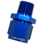 Aeroflow Male NPT to Female AN Straight Fitting 1/8" to -6AN, AF916-06-02