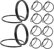 GETAJGHSD 10pcs Metal Table Holders Stylish Memo Clips for Wedding Party Decorations Elegant Photo Note Clips Romantic Seat Card Holders Sturdy Reusable Design