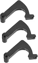 Cabilock 3pcs Replacement Vinyl Record Player Arm Adapter Black Turntable Adapter Record Accessories Iron Vinyl Parts