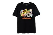 Nickelodeon Unisex Adult Classic Group Short-Sleeved T-Shirt (Black) - UTNS8015