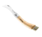 Opinel Mushroom Knife No8 Folding Lock Blade Pocket Knife with brush