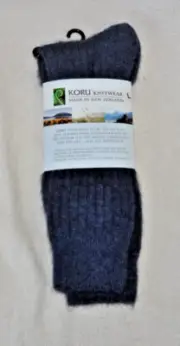 NEW NEW ZEALAND possum wool blend Koru Socks