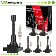 6 For 2011-2017 Nissan Quest 3.5L V6 Ignition Coil & Spark Plug (for: Nissan)