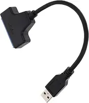 LALAFINA Data Transfer Converter Cable for External Hard Disk Adapter for SSD USB Interface Up to Lightweight Portable for Backups Content Transfer
