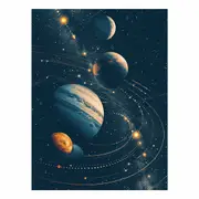 The Solar System Canvas Print Wall Art