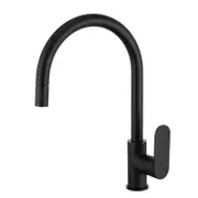 Mondella WELS 6 Star 4.5L/min 35mm Matt Black Affiniti Pull Out Sink Mixer