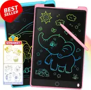 2 Pack 12 Inch LCD Writing Tablet for Kids Doodle Board with Erase Lock Function