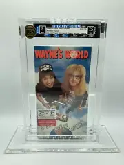 WAYNES WORLD VHS TAPE NEW SEALED 1993 PARAMOUNT MCDONALDS IGS 8 NM REBATE POP 1