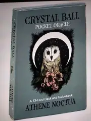CRYSTAL BALL POCKET ORACLE 13 Card Deck Tarot & Guidebook Set New Sealed