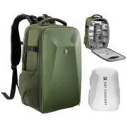 K&F Concept Camera Backpack DSLR Hardshell Photography Camera Bag Waterproof 22L