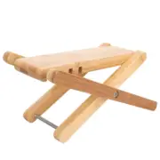Pedicure Stool Bamboo Salon Supplies Guitar Stools for Adults Work