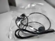 NEW WIRED CHAT HEADSET W/ BOOM MIC WITH IN EAR PLUG 3.5MM FOR XBOX 360 #46D