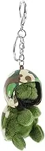 BESTOYARD Plush Turtle Keychain Cute Helmet Turtle Pendant for Backpack Lovely Stuffed Animal Keyring Adorable Decor for Bags Lightweight and Versatile Accessory