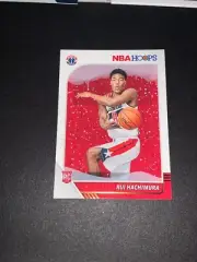 2019-20 Panini NBA Hoops Winter Rui Hachimura Rookie #206 Washington Wizards!!!!