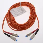 10M Fiber Optic Uplink Multi-Mode Duplex Patch Cable Cord SC 62.5/125 62DSC-M10