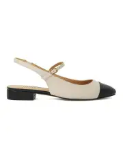 [Dune London] Hayes Slingback Mary Janes in Cream