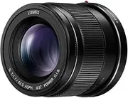[Panasonic] LUMIX G Lens, 42.5MM, F1.7 ASPH., MIRRORLESS Micro Four Thirds, Power Optical I.S., H-HS43K (USA Black)