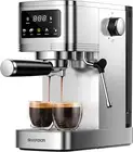Espresso Machine 20 Bar, Professional Espresso Machine with Milk Frother and Tou