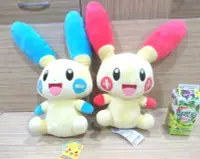 在飛比找Yahoo!奇摩拍賣優惠-POKEMON Plusle Minun Toy Soft 