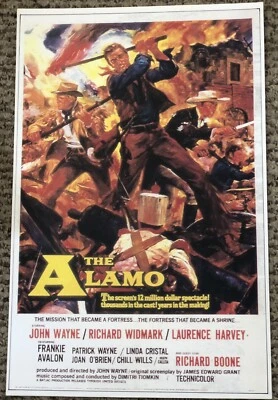 The Alamo John Wayne Movie Poster 11 x 17 (5)