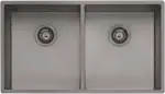 Oliveri Spectra Double Bowl Gunmetal Sink