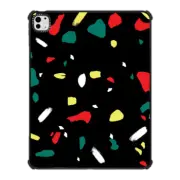 iPad Pro 13-inch (M4) iPad Impact Case Terrazzo iPad Case by Poketo