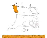 CHRYSLER OEM 11-13 Grand Cherokee Interior Trim-Pillar Panel 1GP03HL1AC