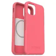 OtterBox Apple iPhone 12 / iPhone 12 Pro Symmetry Series+ Antimicrobial Case with MagSafe - Tea Petal Pink (77-80494)