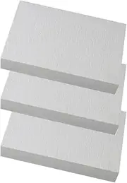 YTGZS Ceramic Fiber Insulation Board Fireproof Insulating Board for Pizza Ovens Wood Stoves Forges Kilns Furnaces Dishwasher Length 150mm Width 100mm,3pcs,Thickness 20mm