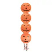 4 Pcs Halloween Pumpkin Paper Lanterns Indoor Outdoor Garden Party Home Ornament