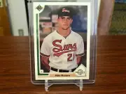 1991 Upper Deck Mike Mussina Baltimore Orioles #65 Baseball Card