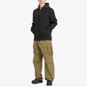 Moncler Light Interlock Zip Up Cardigan Hoodie