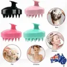 Shampoo Scalp Massage Shower Hair Massager Brush Comb Exfoliate Remove DandruSW