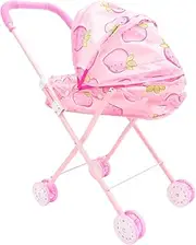 Doll Stroller Toy Kids Pram Toy Stroller for Dolls Play Lightweight Small