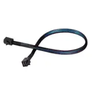 Silverstone SST-CPS04 50cm 12Gb MiniSAS HD SFF-8643 to SFF8643 cable