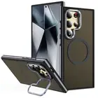 For Samsung Galaxy A05S A14 A25 A34 A54 Magnetic Case with Mag Safe Camera Stand