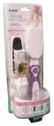 Lure Pedicure Foot Care Kit 4-Changeable Heads (2 Pack)