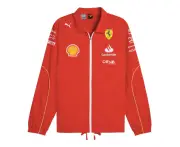 2024 Scuderia Ferrari Coach Team Jacket (Red)