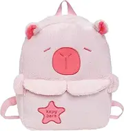 [Dickly] Capibara Backpack Portable Lovely Shoulder Bag for Party Supplies Travel Girls