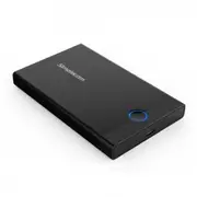 Simplecom SE229 Tool-free 2.5" SATA HDD SSD to USB-C Enclosure, USB 3.2 Gen 2