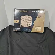 Rokr Puzzles Treasure Box Mechanical Gears 3D Wooden Puzzle LK502