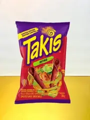 New Limited Takis Nitro Habanero Cucumber Lime Crunchy Tortilla Chips 9.9oz