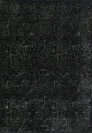 Brooklyn Intricate Floral Emerald Green Rug