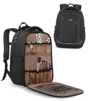 Bartender Bag, Travel Bartending Backpack for Carrying Bar Kit, Portable Bar