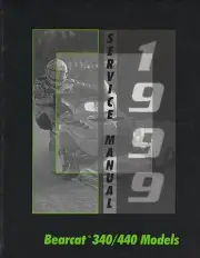 1999 ARCTIC CAT SNOWMOBILE BEARCAT 340/440 P/N 2255-944 SERVICE MANUAL (452)